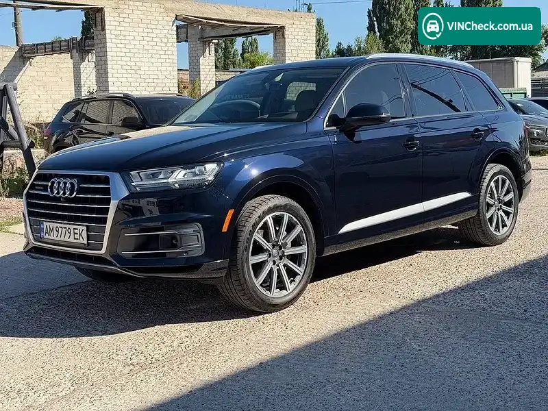 Audi Q7 2017, фото з оголошення 2 з 20, VIN WA1VAAF75JD001789