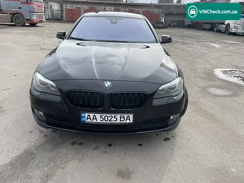 BMW 5 Series 2012, фото з оголошення 2 з 14, VIN WBAFW11010DY59939