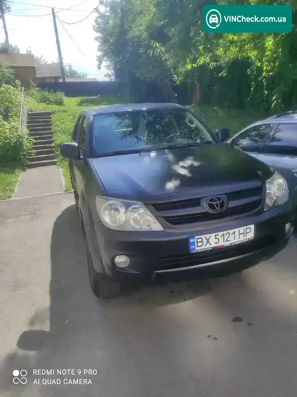 Toyota Fortuner 2008, фото з оголошення 2 з 14, VIN MHFYX59G288007979