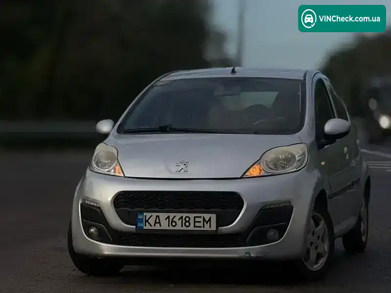 Peugeot 107 2012, фото з оголошення 1 з 13, VIN VF3PNCFB0CR010018