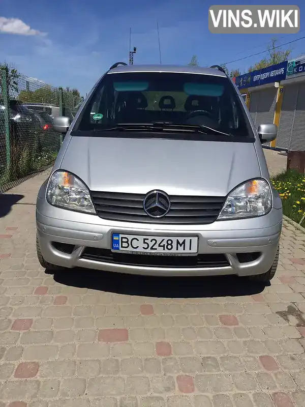 Mercedes-Benz Vaneo 2005, фото з оголошення 1 з 21, VIN WDB4147001N253184