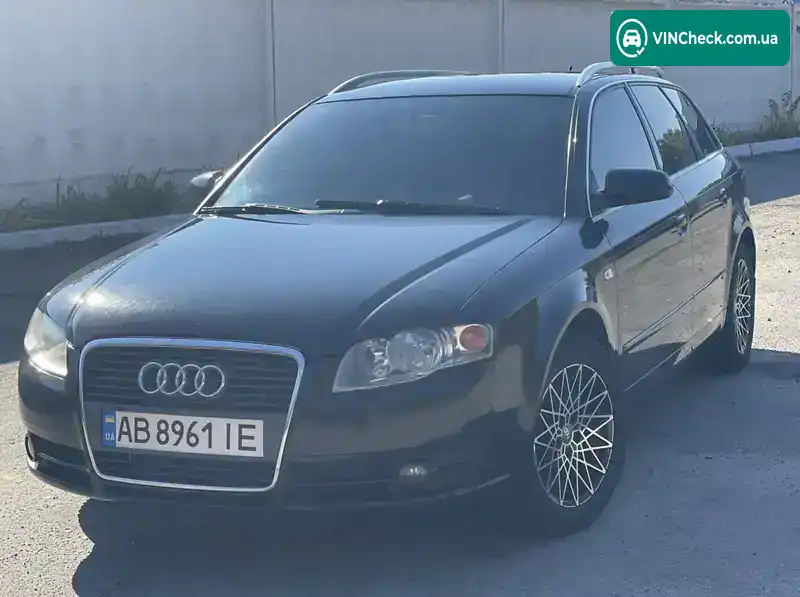 Audi A4 2005, фото з оголошення, VIN WAUZZZ8E16A094536