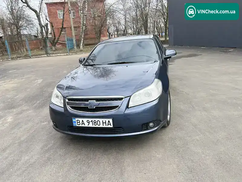 Chevrolet Epica 2006, фото з оголошення 1 з 15, VIN Y6DLF69KE7B024096