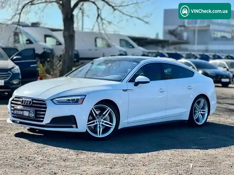 Audi A5 Sportback 2018, фото з оголошення 1 з 21, VIN WAUENCF52JA118779