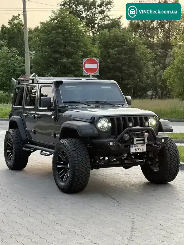 Jeep Wrangler 2020, фото з оголошення 1 з 21, VIN 1C4HJXDG9LW316207