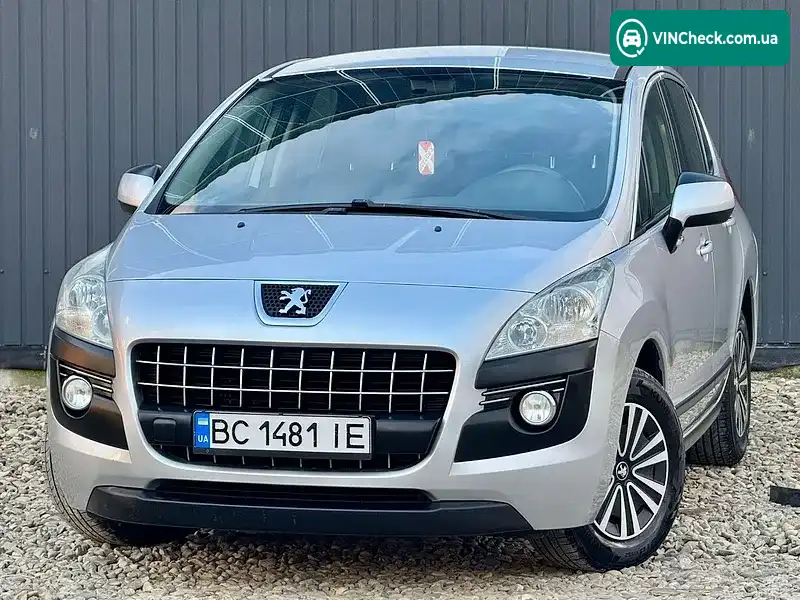 Peugeot 3008 2009, фото з оголошення 2 з 20, VIN VF30U9HZH9S066289