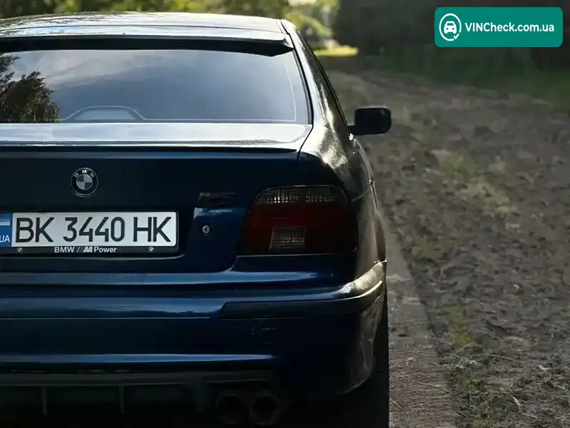 BMW 5 Series 2000, фото з оголошення 2 з 20, VIN WBADL81070GX36704