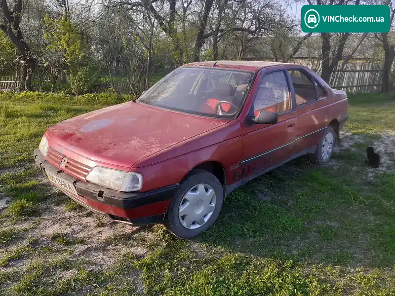 Peugeot 405 1988, фото з оголошення 1 з 2, VIN VF315BB2208076960