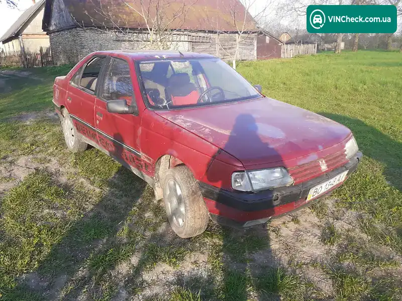 Peugeot 405 1988, фото з оголошення 2 з 2, VIN VF315BB2208076960