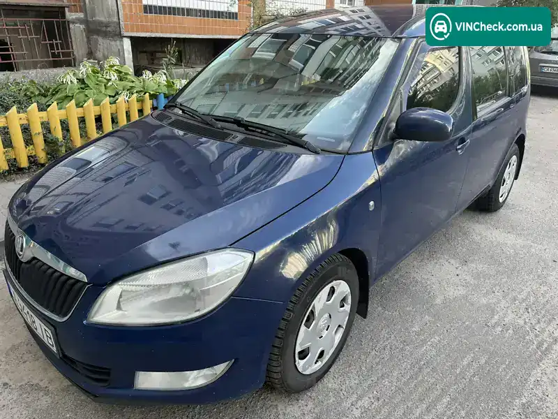 Skoda Roomster 2013, фото з оголошення 2 з 4, VIN TMBNC45J1D8600199