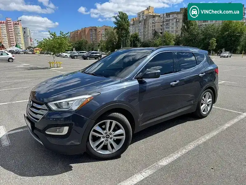 Hyundai Santa FE 2015, фото з оголошення 1 з 19, VIN 5XYZW4LA0FG270169