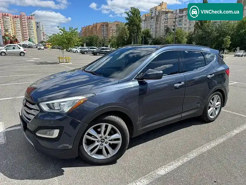 Hyundai Santa FE 2015, фото з оголошення 2 з 19, VIN 5XYZW4LA0FG270169