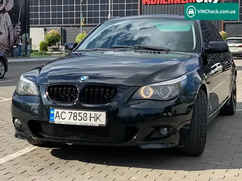 BMW 5 Series 2007, фото з оголошення 1 з 20, VIN WBANX510X0CT58604