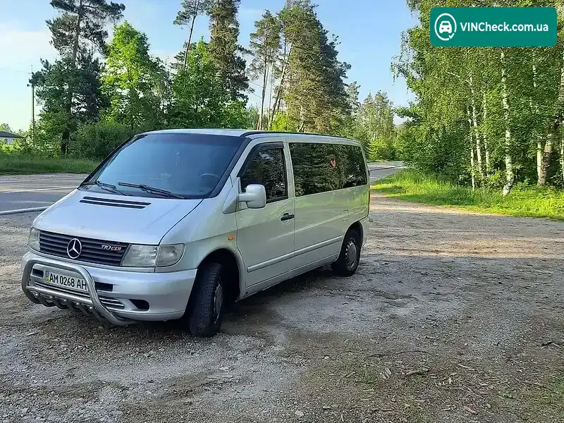 Mercedes-Benz Vito 2002, фото з оголошення 1 з 20, VIN WDF63809413518189