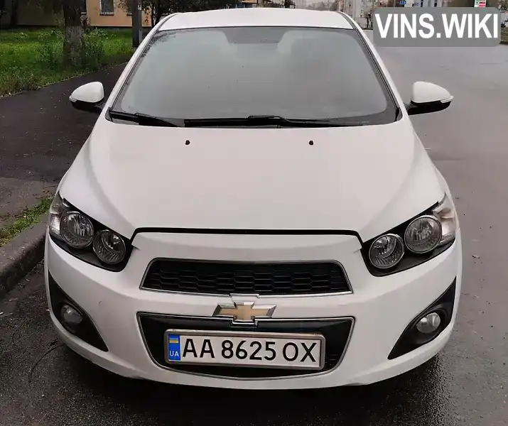 Chevrolet Aveo 2014, фото з оголошення 1 з 7, VIN Y6DTF69FJEB535072