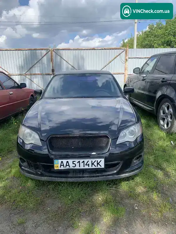 Subaru Legacy 2008, фото з оголошення 1 з 13, VIN 4S3BL626187212235