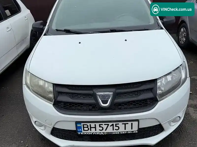 Dacia Logan 2016, фото з оголошення 1 з 5, VIN UU14SDE3454813204