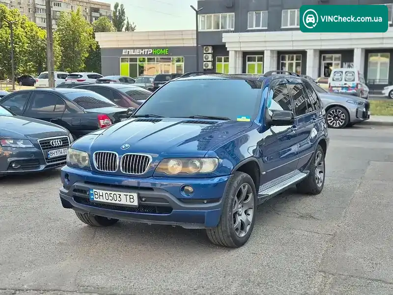 BMW X5 2003, фото з оголошення 2 з 19, VIN 5UXFB33553LH46851