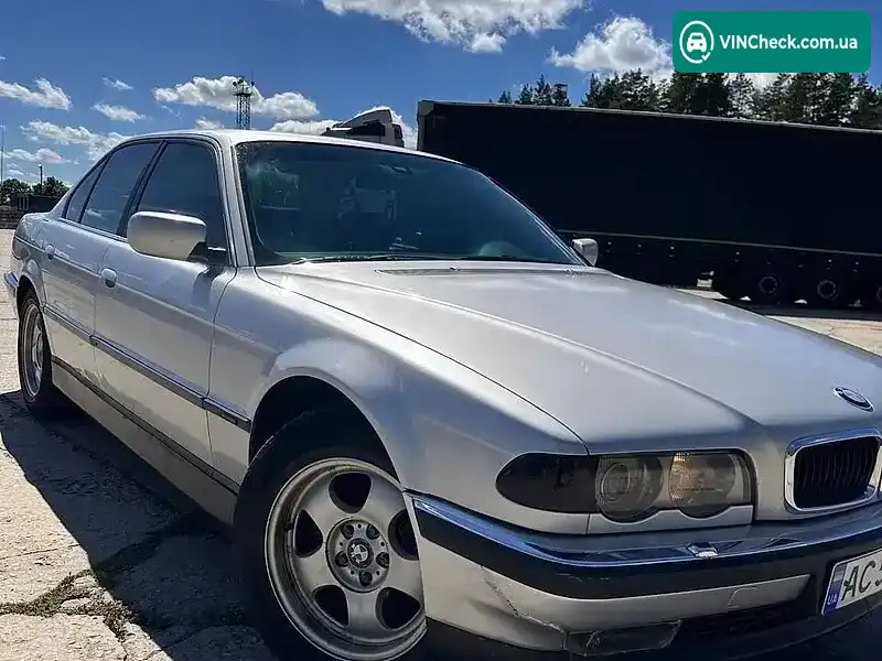 BMW 7 Series 1999, фото з оголошення 1 з 20, VIN WBAGE61020DN43888