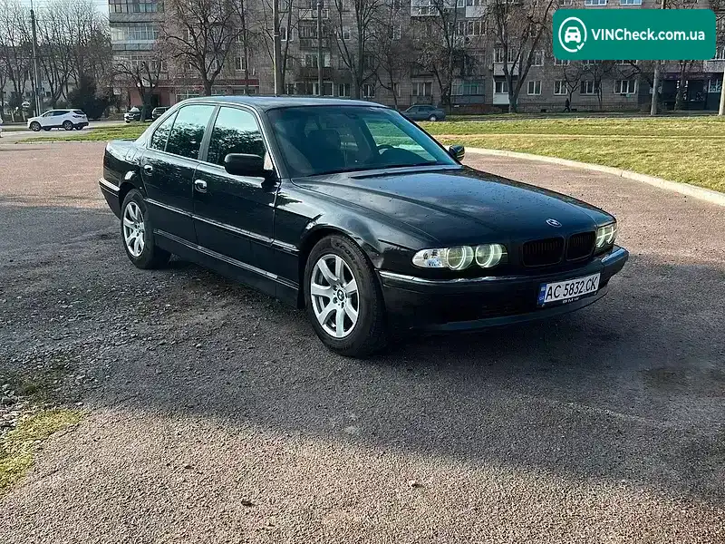 BMW 7 Series 1999, фото з оголошення 1 з 10, VIN WBAGE01080DH86489