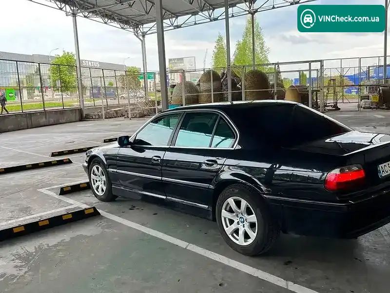 BMW 7 Series 1999, фото з оголошення 2 з 10, VIN WBAGE01080DH86489