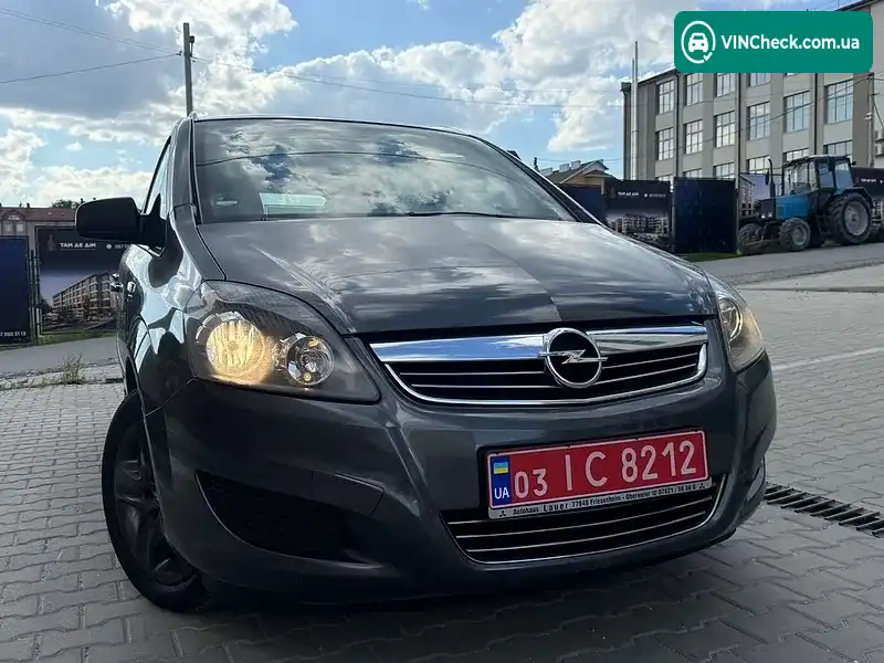 Opel Zafira 2012, фото з оголошення 1 з 20, VIN W0L0AHM75C2013884