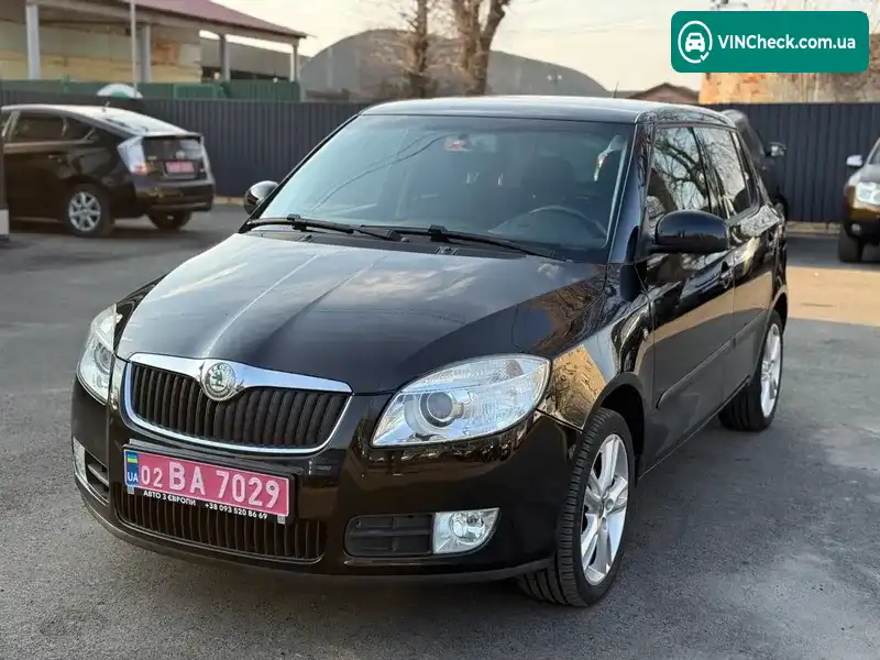 Skoda Fabia 2008, фото з оголошення 1 з 20, VIN TMBDD65J383165125