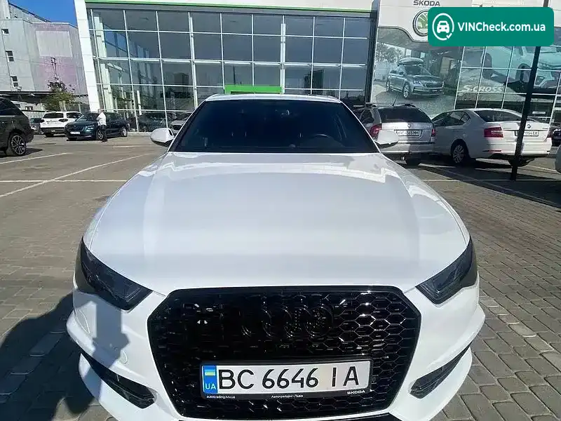 Audi A6 2016, фото з оголошення 2 з 17, VIN WAUG8AFC2HN013746