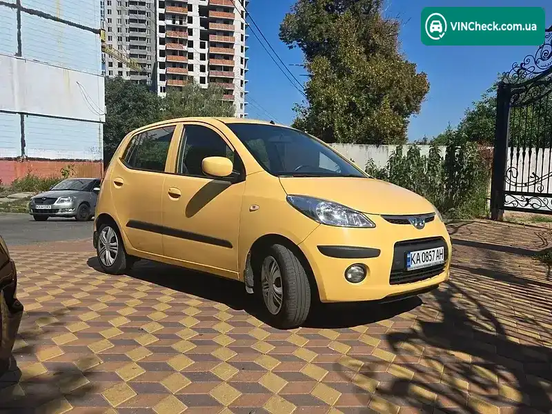 Hyundai i10 2009, фото з оголошення 2 з 15, VIN MALAM51BP9M219270