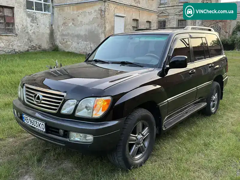 Lexus LX 2006, фото з оголошення 1 з 21, VIN JTJHT00W264017735