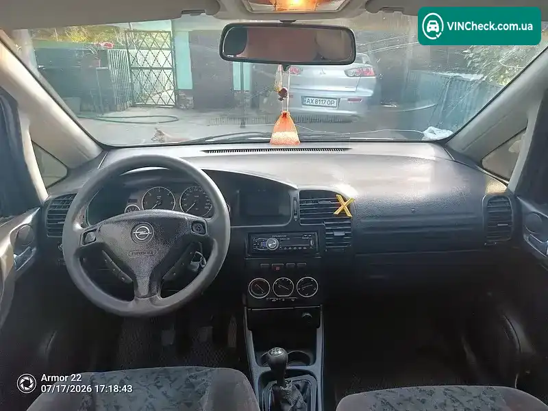 Opel Zafira 2000, фото з оголошення 2 з 12, VIN W0L0TGF75Y2232372
