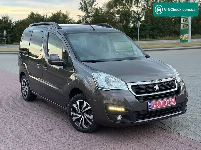 Peugeot Partner 2016, фото з оголошення 1 з 20, VIN VF37JBHY6GJ784281