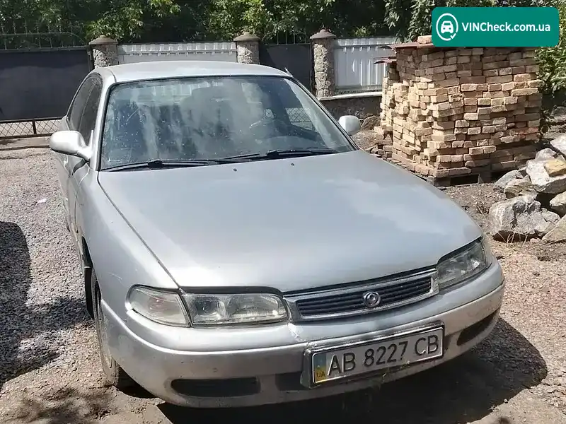 Mazda 626 1997, фото з оголошення, VIN JMZGE12B201499258