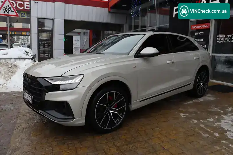 Audi Q8 2021, фото з оголошення 2 з 21, VIN WA1FVAF15MD035059