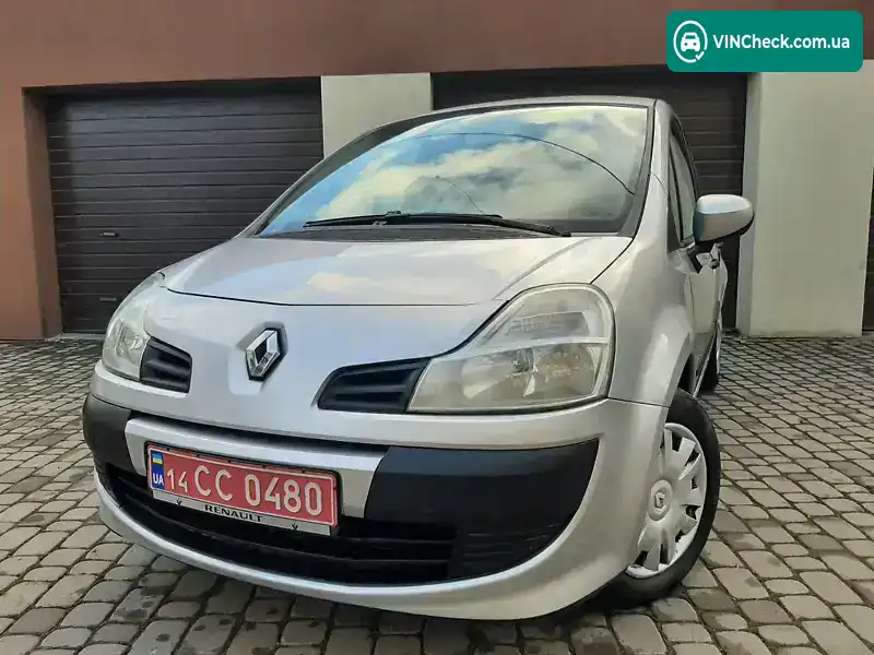 Renault Modus 2009, фото з оголошення 2 з 20, VIN VF1JP0WF539962624