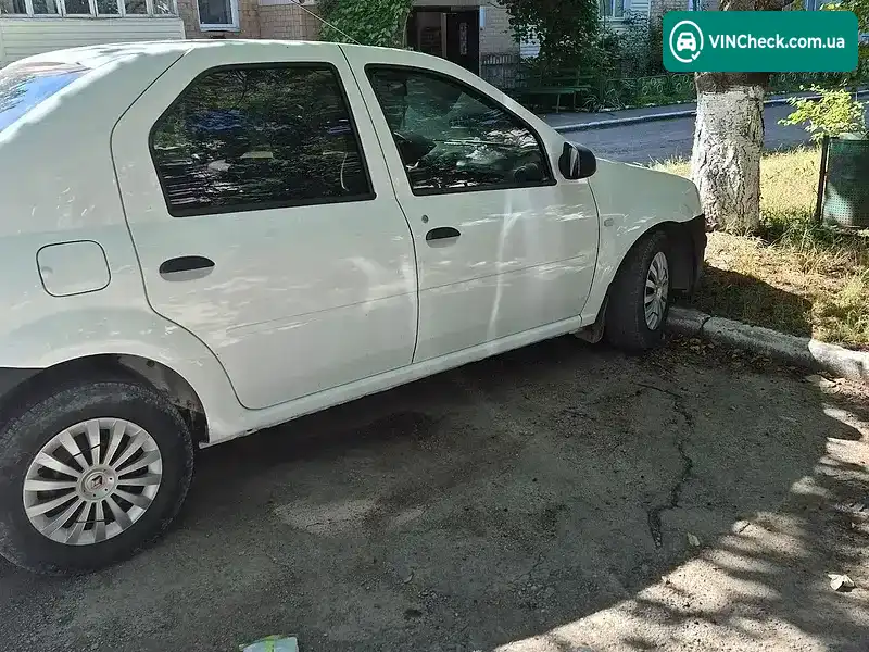 Renault Logan 2009, фото з оголошення 2 з 2, VIN VF1LSR4AH42464367