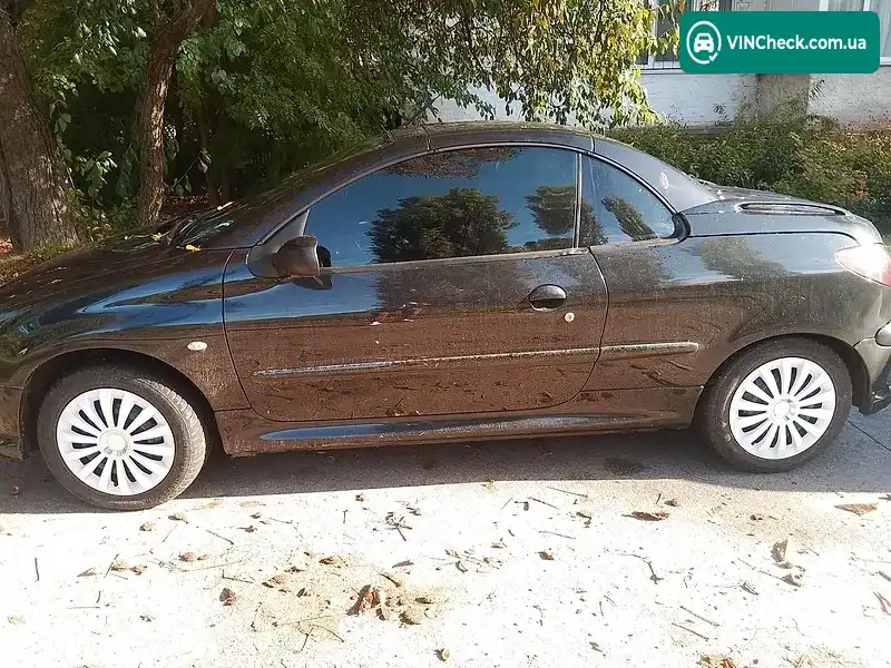 Peugeot 206 2006, фото з оголошення 2 з 6, VIN VF32DNFUA47509820
