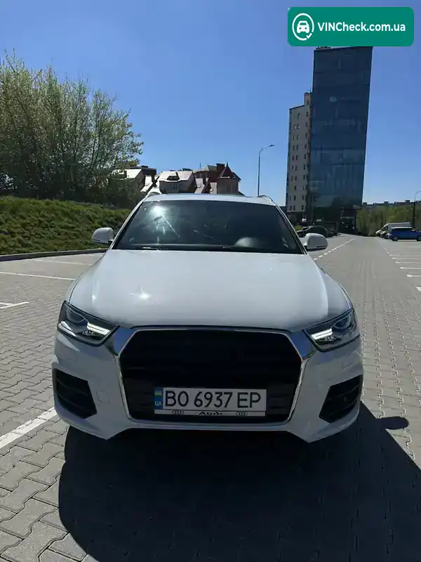 Audi Q3 2016, фото з оголошення 2 з 21, VIN WA1BCCFS2HR007110