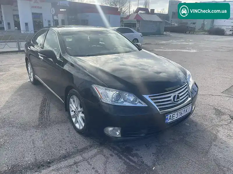 Lexus ES 2011, фото з оголошення 2 з 10, VIN JTHBK1EG9B2440707