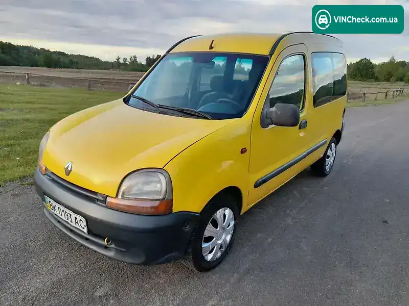 Renault Kangoo 2000, фото з оголошення 2 з 20, VIN VF1FC0DAF22838460