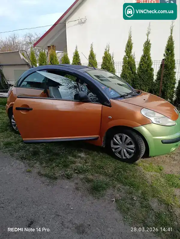 Citroen C3 2004, фото з оголошення 1 з 13, VIN VF7HBNFUC28005497