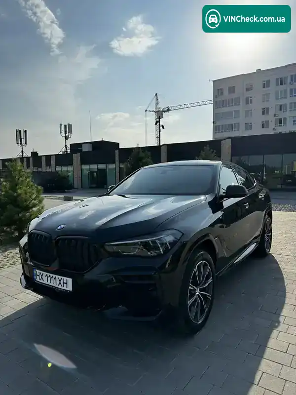 BMW X6 2021, фото з оголошення 1 з 21, VIN WBACY610509K65612