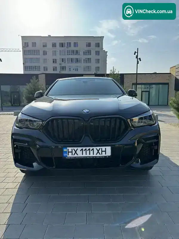 BMW X6 2021, фото з оголошення 2 з 21, VIN WBACY610509K65612