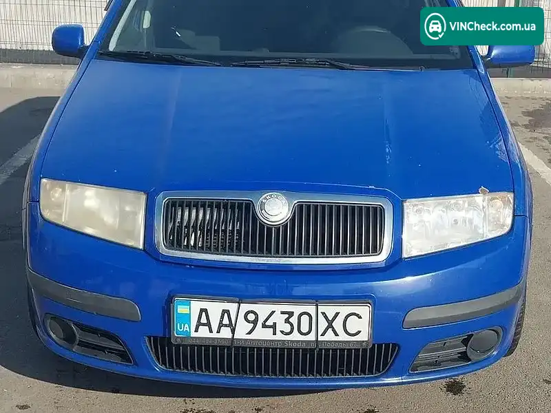 Skoda Fabia 2004, фото з оголошення 1 з 10, VIN TMBNC46Y25B035149