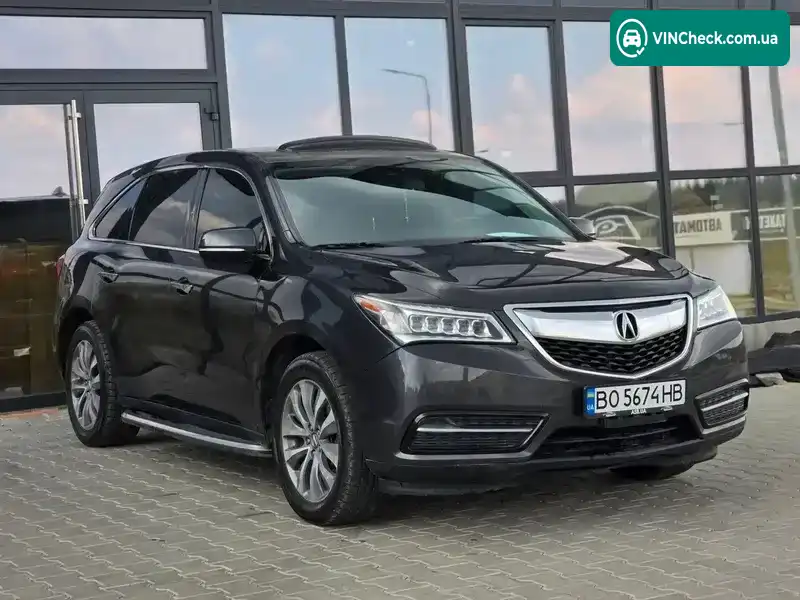 Acura MDX 2014, фото з оголошення 1 з 21, VIN 5FRYD4H44FB019701