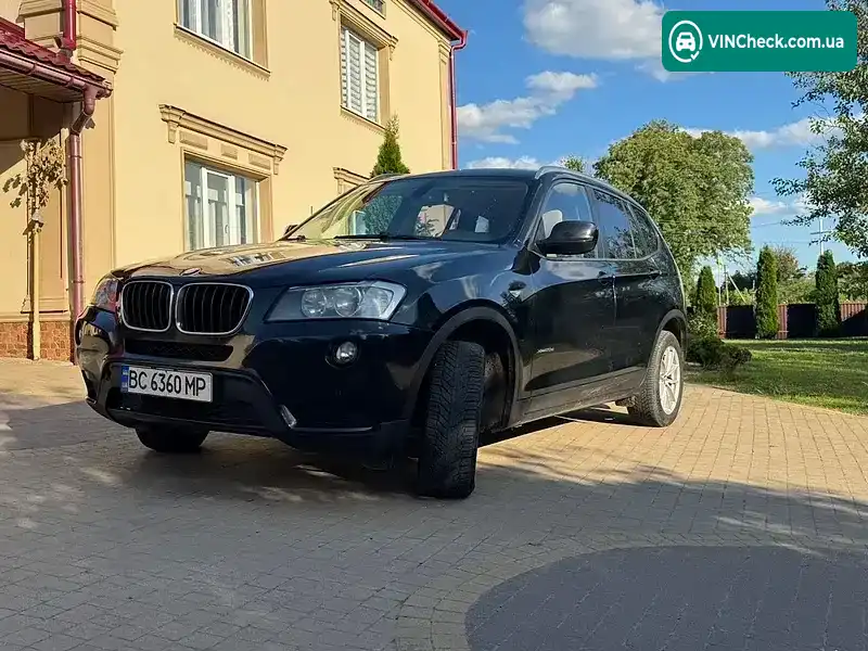 BMW X3 2011, фото з оголошення 2 з 11, VIN WBAWY31040L555872