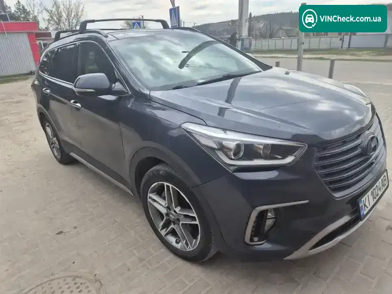 Hyundai Santa FE 2017, фото з оголошення 2 з 11, VIN KM8SR4HF3JU285703