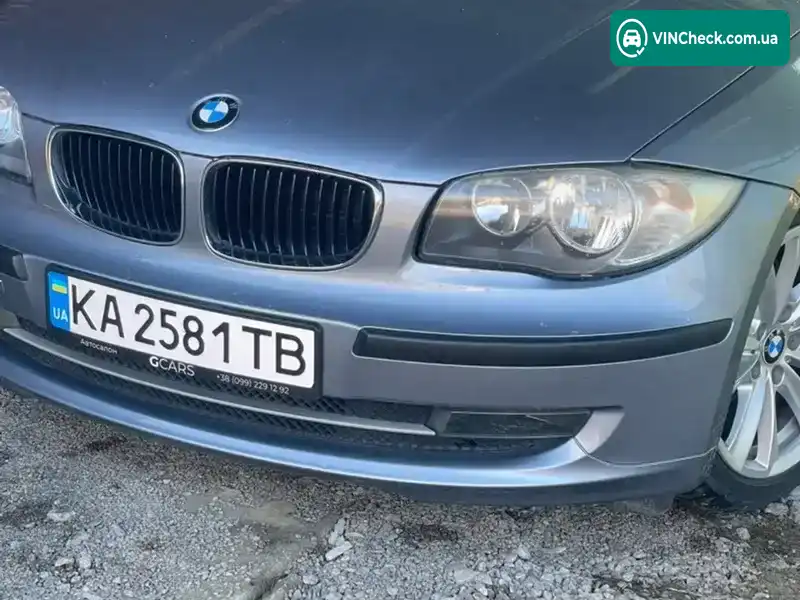 BMW 1 Series 2007, фото з оголошення 1 з 19, VIN WBAUE51040PZ23956