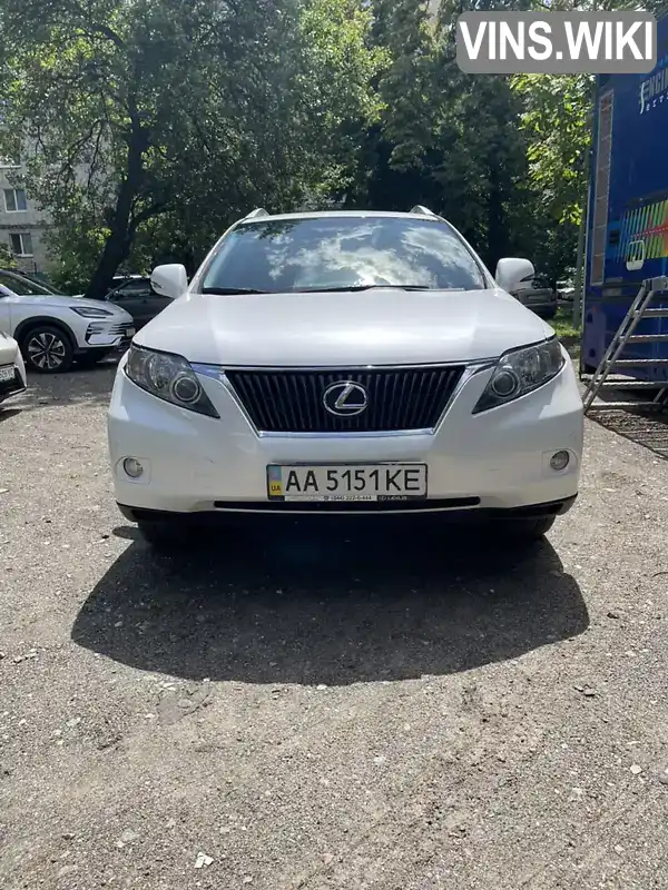Lexus RX 2011, фото з оголошення 1 з 21, VIN 2T2BK1BA1CC123164
