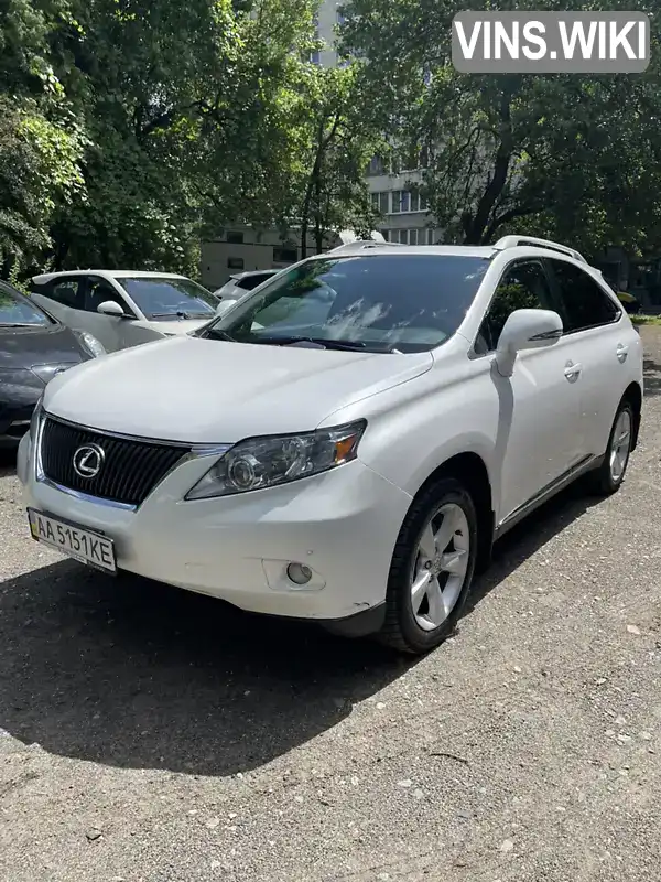 Lexus RX 2011, фото з оголошення 2 з 21, VIN 2T2BK1BA1CC123164